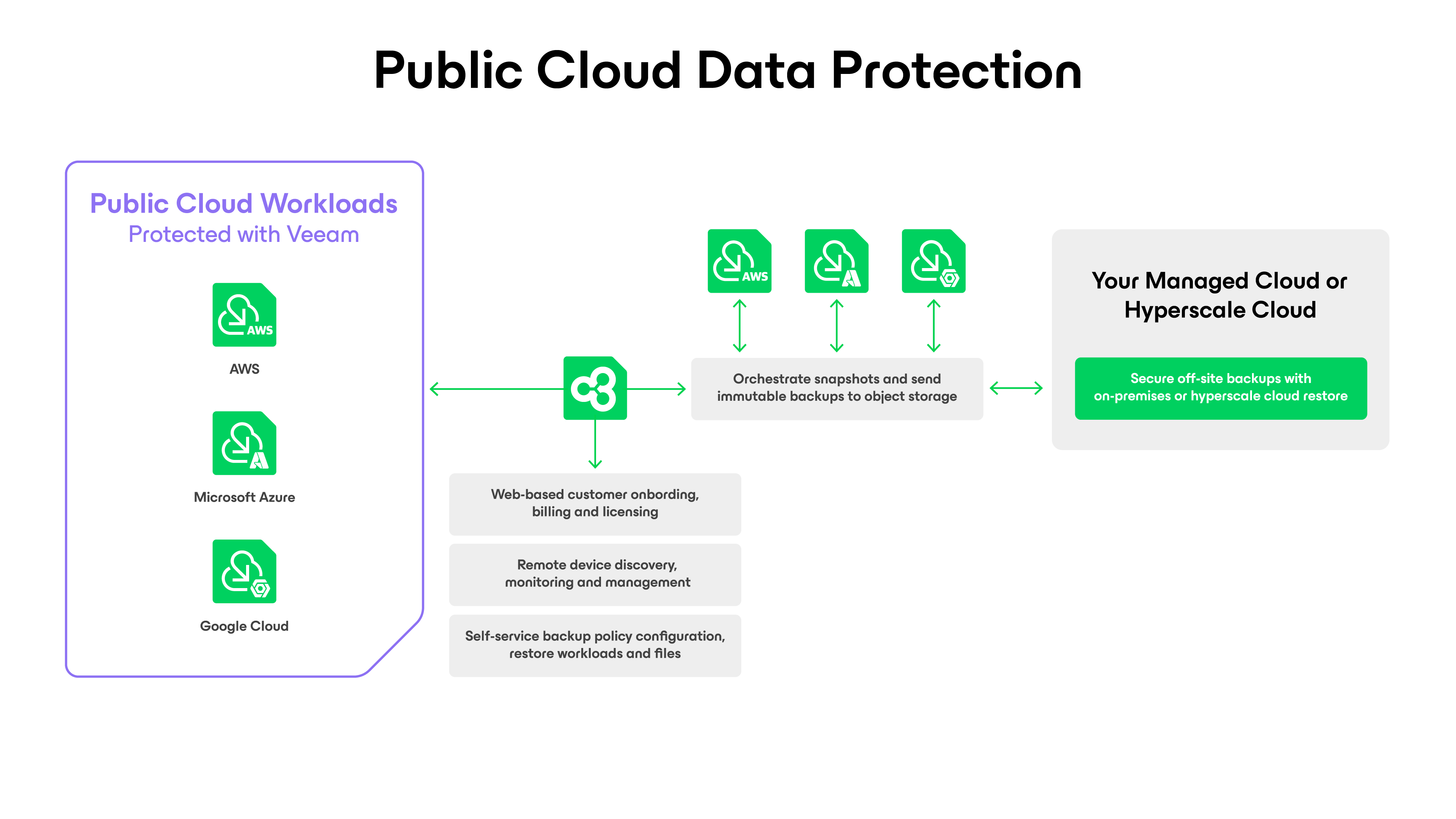 Public Cloud data protection use case