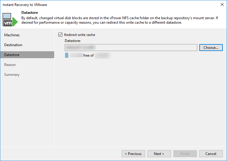 veeam instant recovery